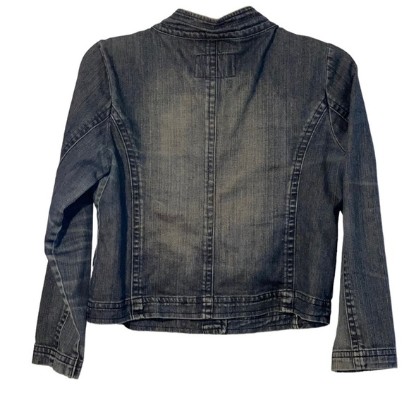 Levi Strauss Signature ladies button up denim jacket. Size Large EUC - Picture 4 of 6